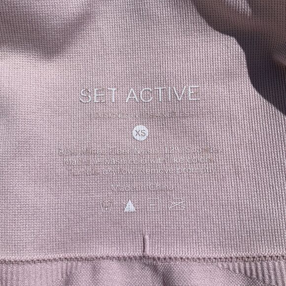 SET ACTIVE Sculptflex Leggings lavender size xs‎ - Picture 5 of 6
